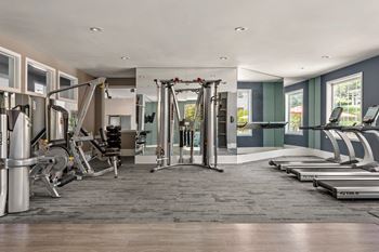 24-Hour fitness center and yoga studio